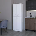 Cameron Pantry Cabinet with 4 doors and 5 hidden shelves