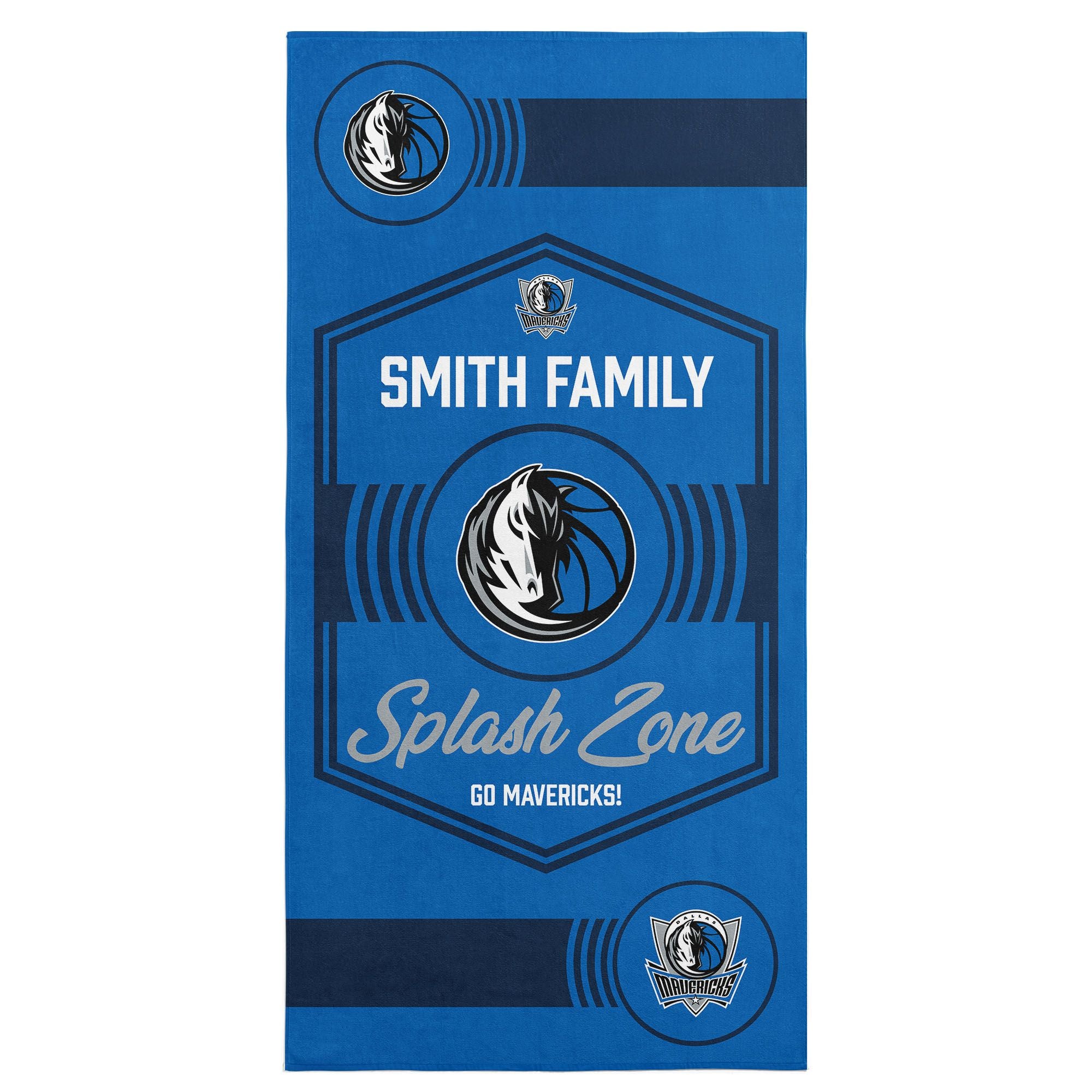 NBA Dallas Mavericks Dominion Personalized Beach Towel 3060 Inches