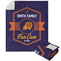 Nba Phoenix Suns Dominion Personalized Silk Touch Sherpa Throw Blanket 50X60 Inches