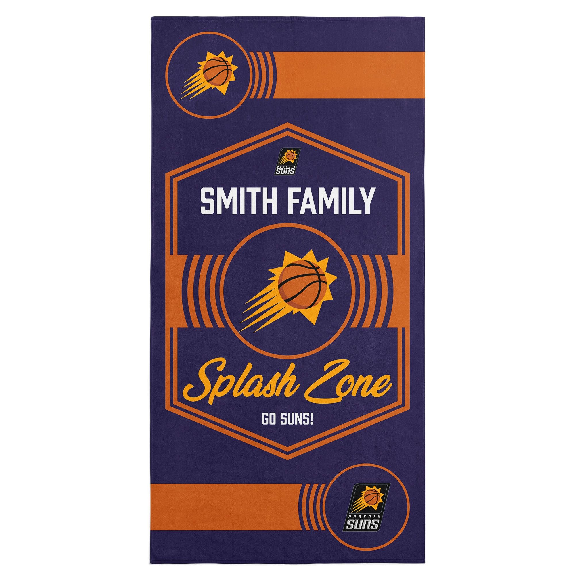 NBA Phoenix Suns Dominion Personalized Beach Towel 3060 Inches