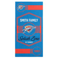 NBA Oklahoma City Thunder Dominion Personalized Beach Towel 3060 Inches