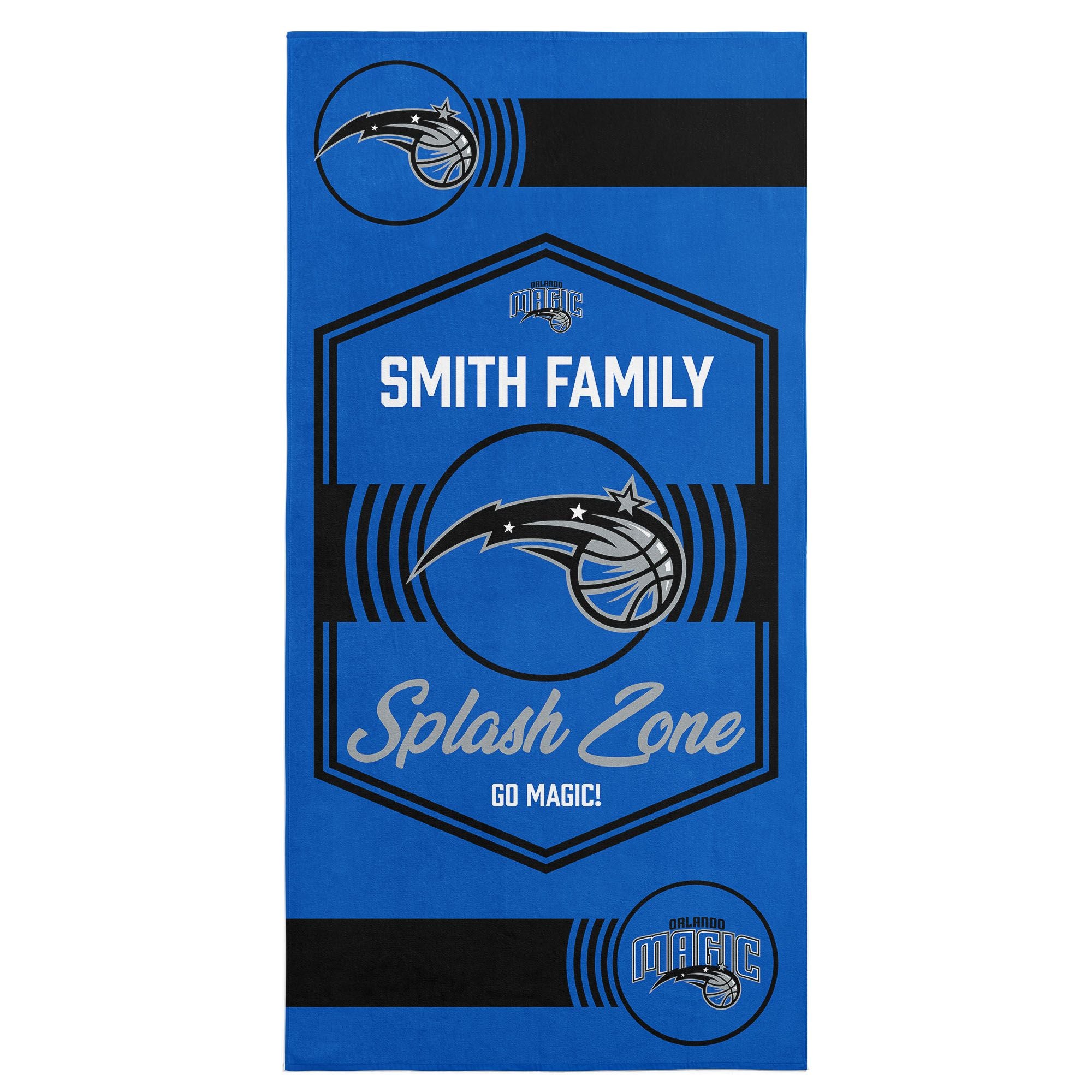 NBA Orlando Magic Dominion Personalized Beach Towel 3060 Inches