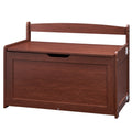 VEVOR Wooden Toy Chest for Kids, Toddler Toy Storage Box with Flip-Top Lid and Safety Hinge, 32.68 x 17.91 x 24.02 Large Kids St