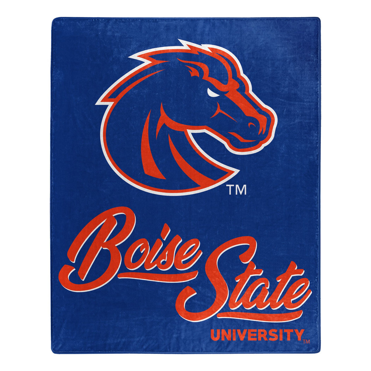 Boise State Broncos Blanket 50x60 Raschel Signature Design