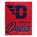 Dayton OFFIcIAL NcAA Signature Raschel Throw Blanket(D0102HX6YI2)