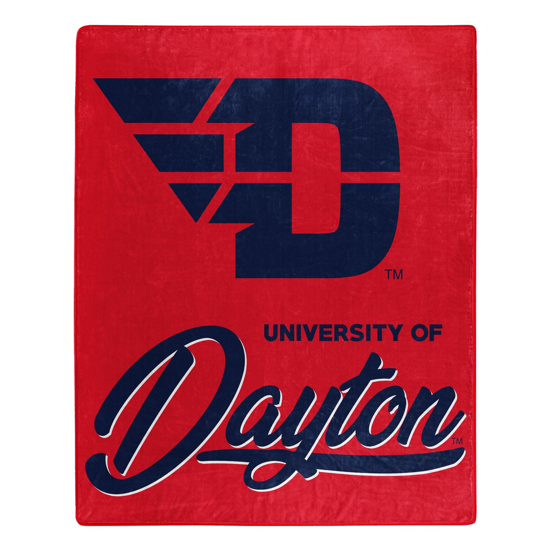 Dayton OFFIcIAL NcAA Signature Raschel Throw Blanket(D0102HX6YI2)