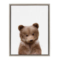 Sylvie Baby Bear Framed Canvas by Amy Peterson