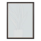 Blake Serene Growth Framed Printed Glass by Elizabeth Silver