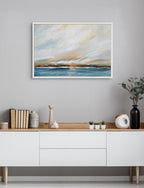 Sylvie Sunday Morning Framed Canvas by Mary Sparrow
