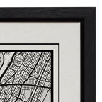 Sylvie New York City Map Framed Canvas by Jake Goossen