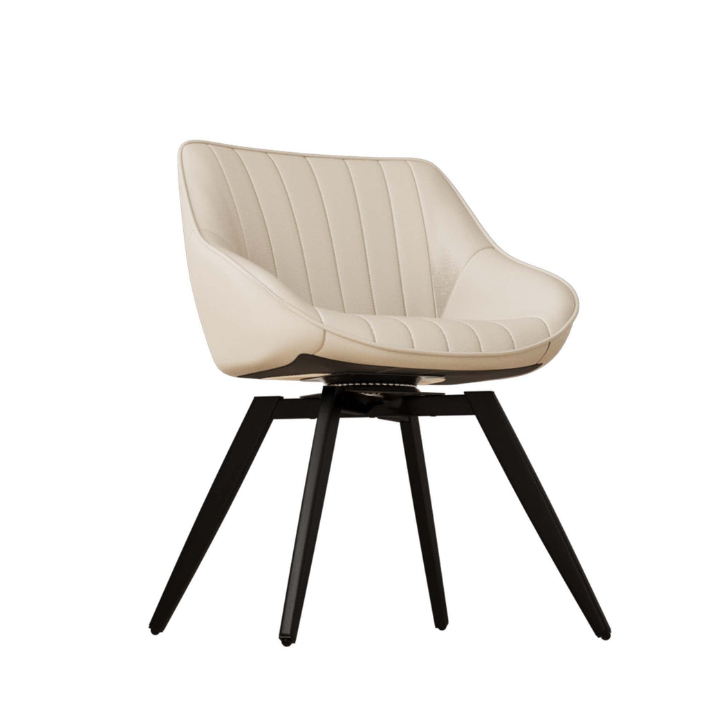 Modern Medieval Kitchen Dining Chair With 360 ° Rotation