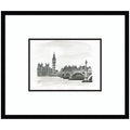 Postcard London by Teju Reval Framed Wall Art Print