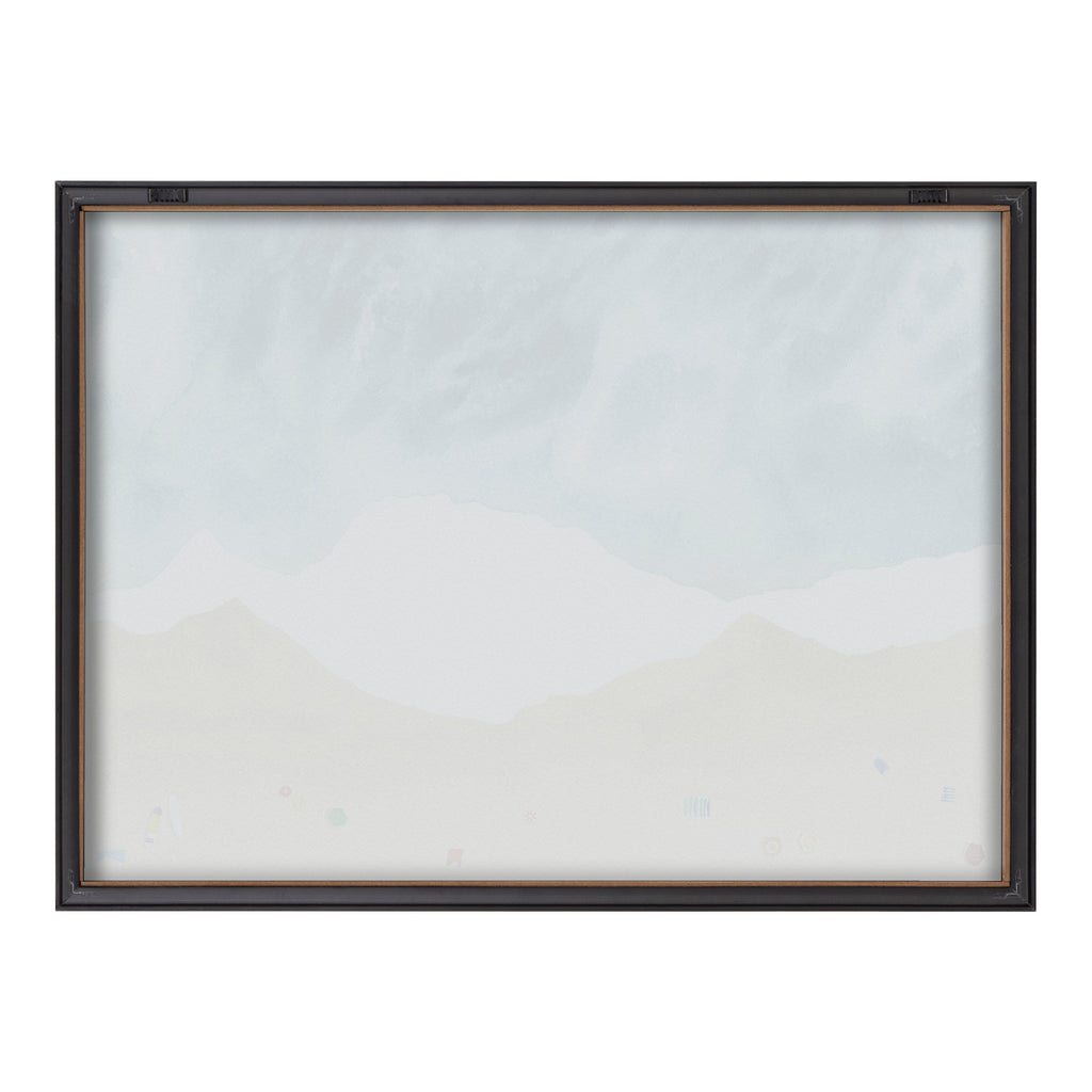 Blake North Shore Framed Printed Glass by Janet Meinke-Lau