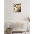 Sylvie Tonal Mountains I Framed Canvas by Amy Lighthall