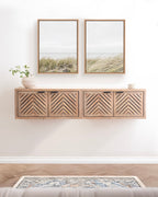 Mezzeta Decorative Wood Wall Cabinet