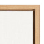 Sylvie Botanical Sketch Print No 3 Framed Canvas by The Creative Bunch Studio