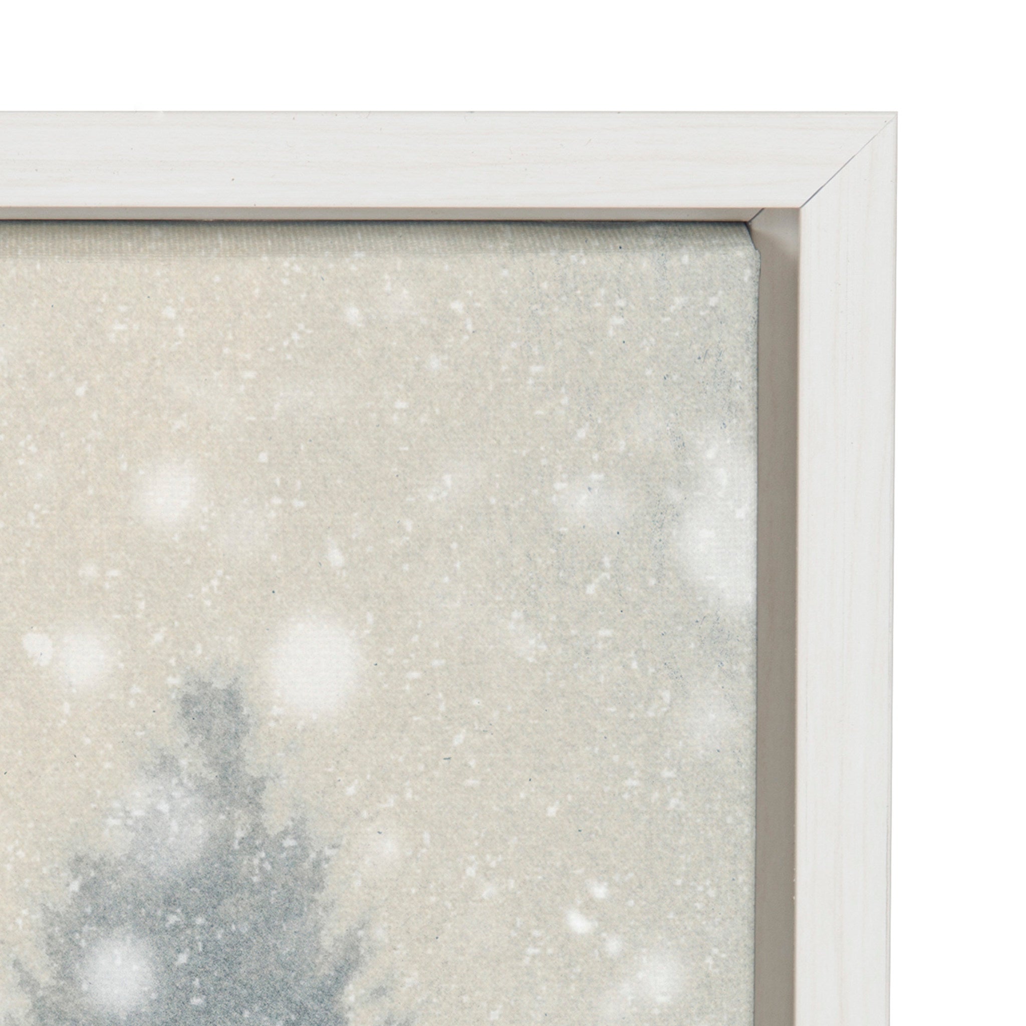 Sylvie Snow Day Framed Canvas by Robert Cadloff of Bomobob