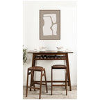 Organic Figures No. 2 by Gabrielly Guedes Framed Canvas Wall Art Print