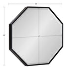Rhodes Framed Octagon Wall Mirror