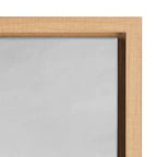 Sylvie Coastal Coconut Palm Tree Beach BW Framed Canvas Set by The Creative Bunch Studio