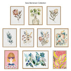 Blake Indigo Shells Framed Printed Acrylic by Sara Berrenson