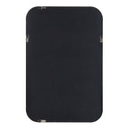 Hutton Wood Framed Radius Rectangle Mirror