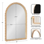 Beadbrook Arched Wall Mirror