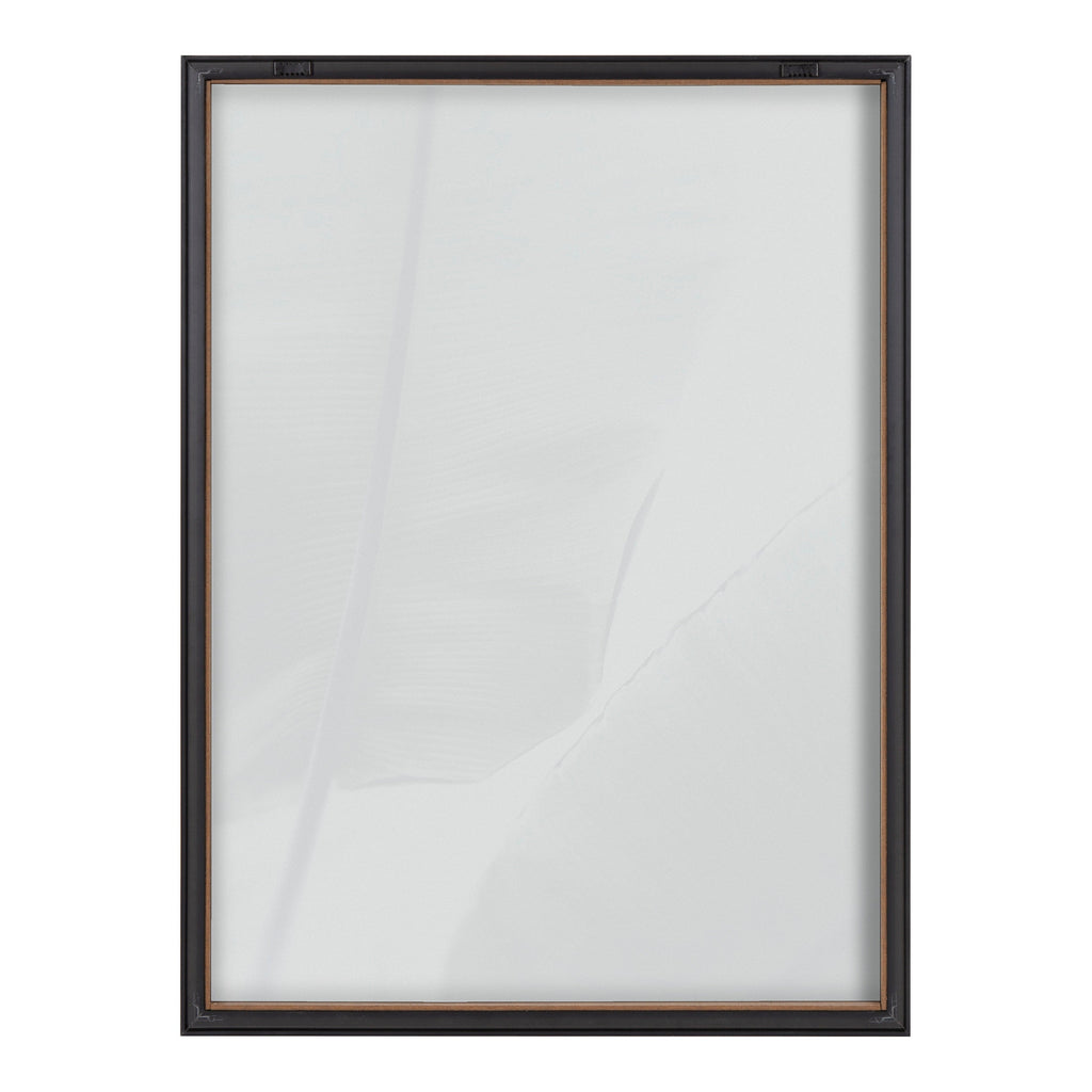 Blake Vintage Palms Framed Printed Glass by Alicia Abla