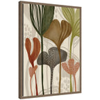 Earthen Botanicals l by Nikita Jariwala Framed Canvas Wall Art Print