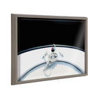 Blake Drifting Framed Printed Glass by Alicia Abla