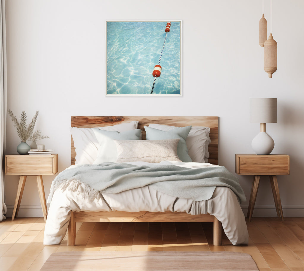 Sylvie Ropes Framed Canvas by Alicia Bock