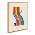 Sylvie Its Always an Almost Framed Canvas by Amber Vittoria