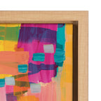 Sylvie I Feel Pretty Framed Canvas by Leah Nadeau