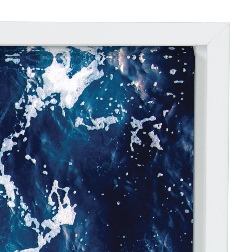 Sylvie Waves Framed Canvas by Simon Te Tai