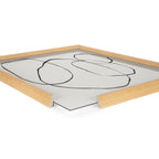 Blake 869 Going In Circles Framed Printed Glass by Teju Reval of SnazzyHues