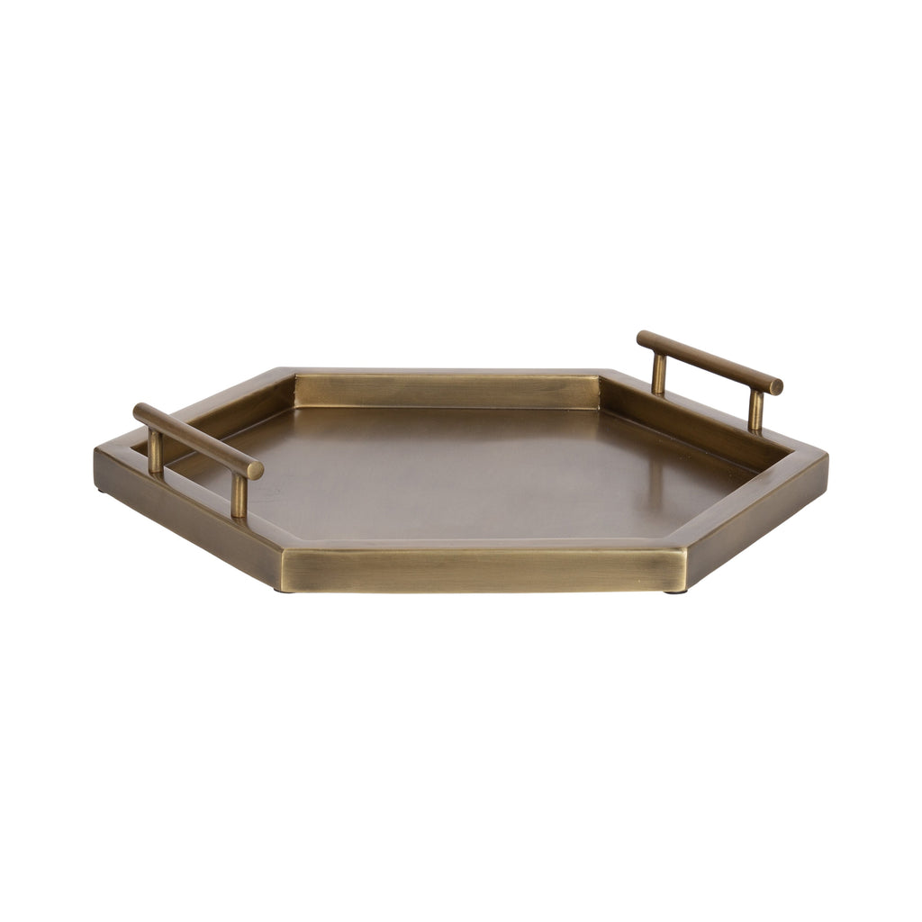 Halsey Hexagon Decorative Tray