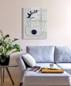 El Ray Floating Acrylic Art by Shatha Al Dafai