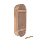 Hutton Wood Capsule Wall Shelf