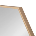 Rhodes Framed Hexagon Wall Mirror