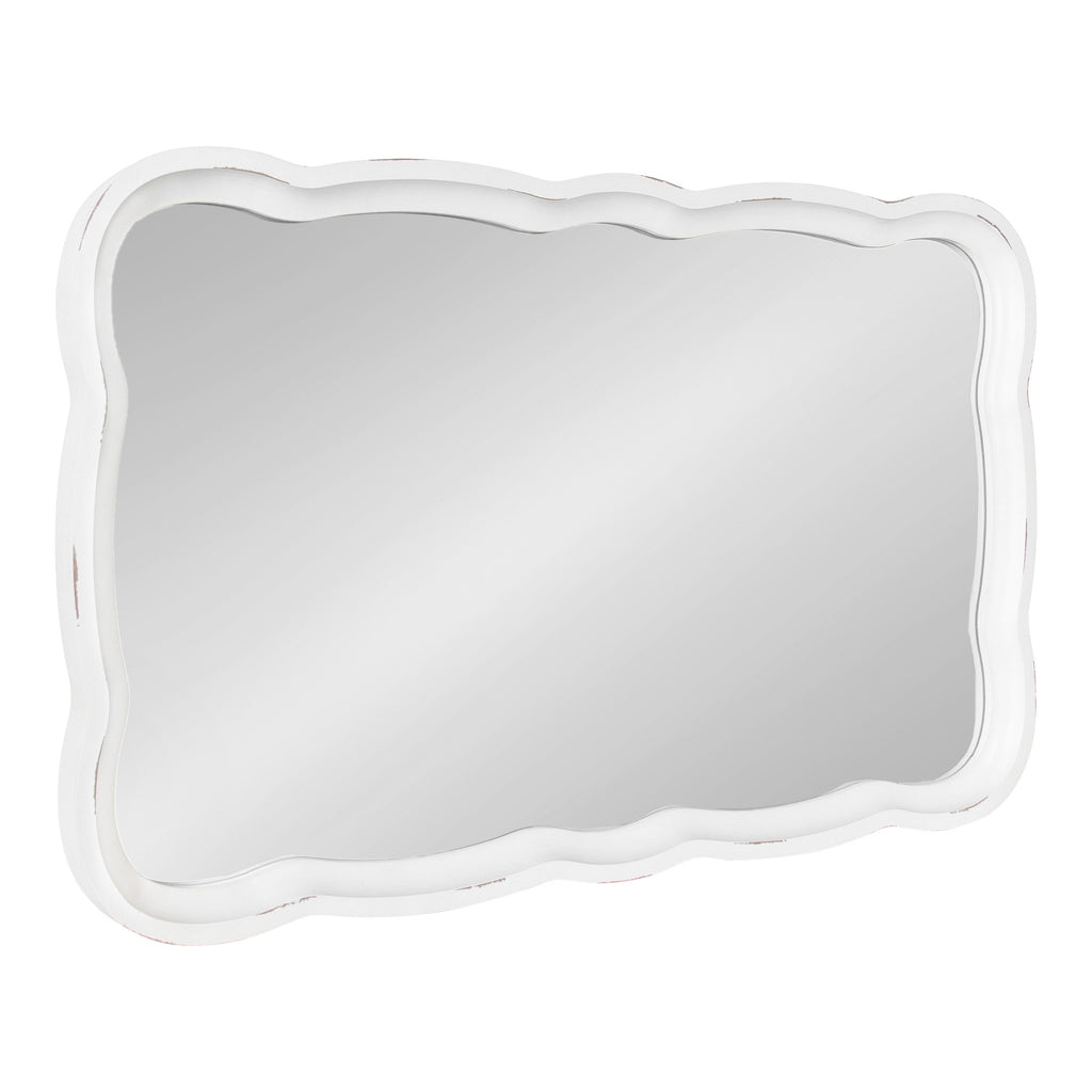 Hatherleigh Scallop Wood Wall Mirror