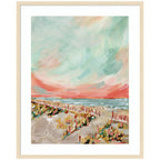 Framed Art Landscape 03 Beach by Annie Quigley