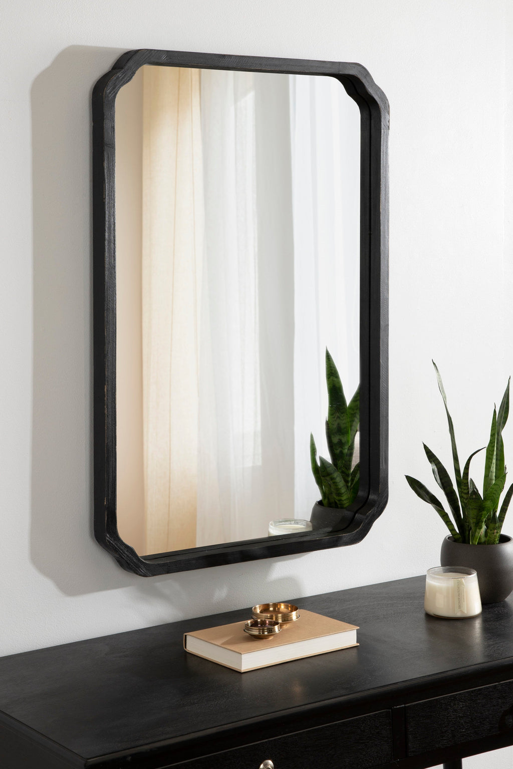 Marston Wood Framed Wall Mirror