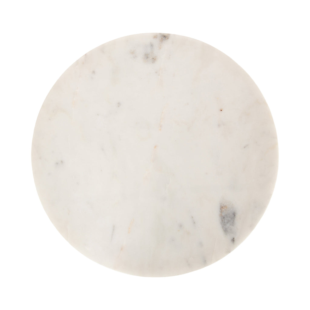 Engles Adjustable Marble Table and Plant Stand