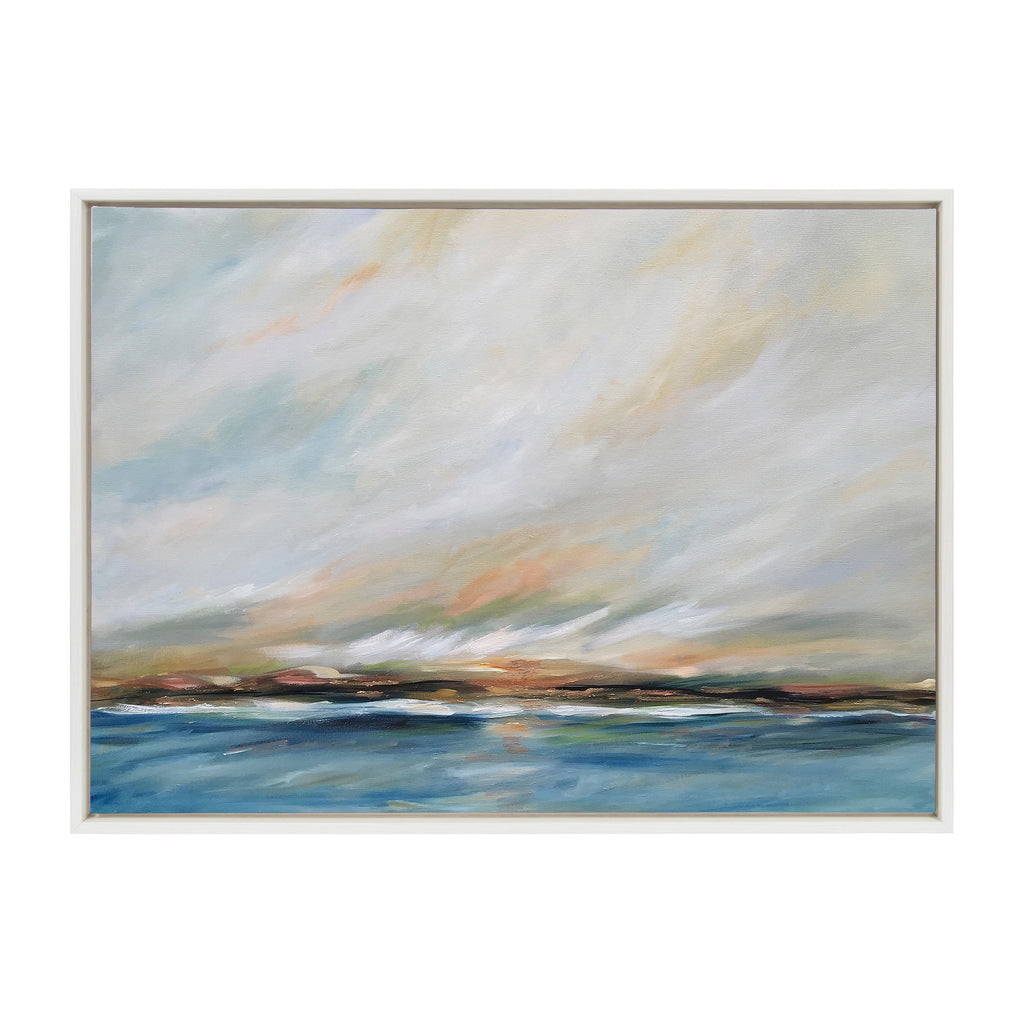 Sylvie Sunday Morning Framed Canvas by Mary Sparrow
