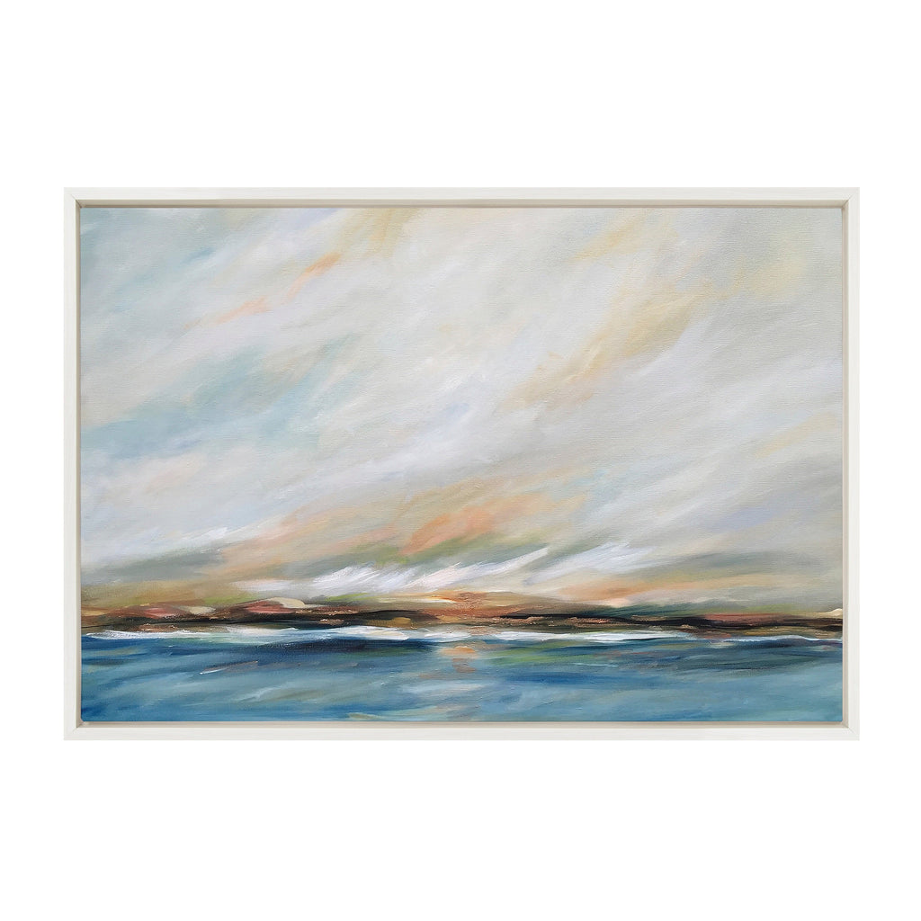 Sylvie Sunday Morning Framed Canvas by Mary Sparrow