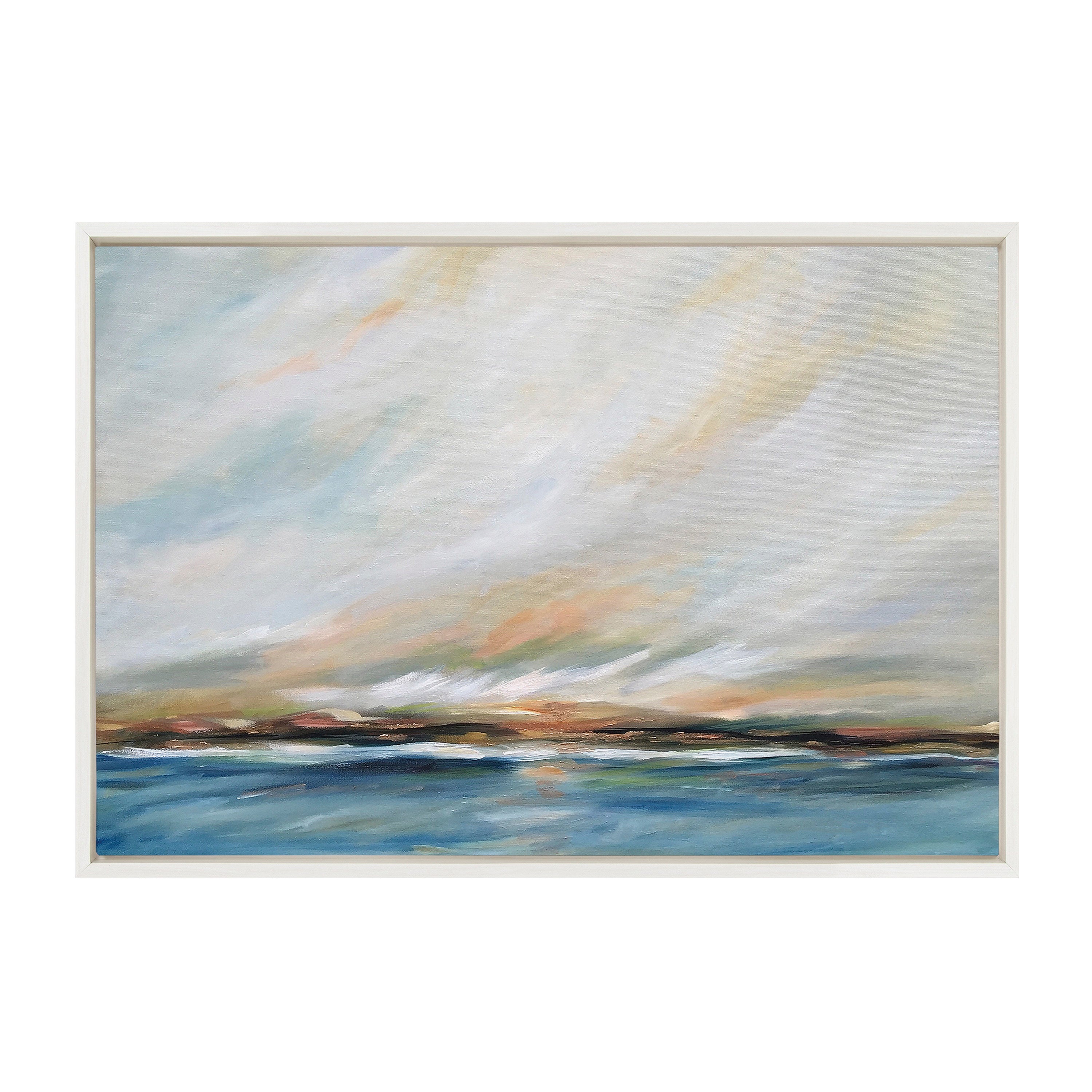 Sylvie Sunday Morning Framed Canvas by Mary Sparrow