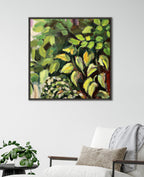 Sylvie Blank Framed Canvas 30x30