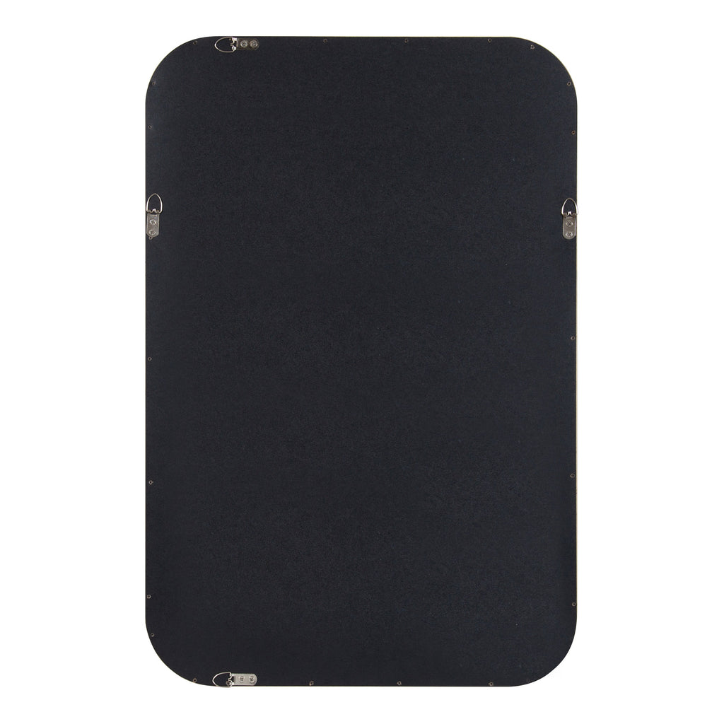 Hutton Wood Framed Radius Rectangle Mirror