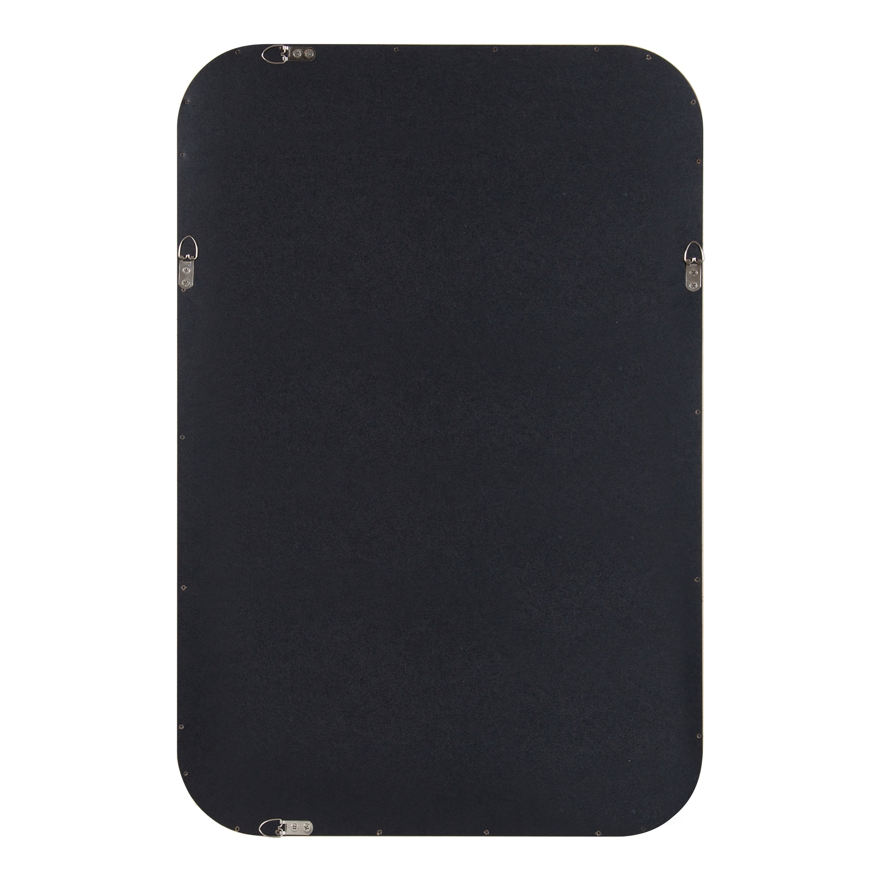 Hutton Wood Framed Radius Rectangle Mirror