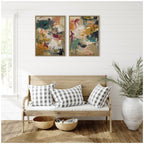 Painted Storm No. 1 & No. 2 2 Piece Framed Canvas Wall Art Set by Amy Lighthall